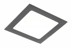 MATIS PLUS LED-armatuur, downlight, 13 W, zwart, 4000 K, 1020 lm, AC 220-240 V, inbouw, IP20, 120°, 1208962977 - Set van 2