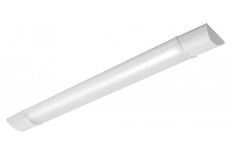 Lineaire LED-armatuur ASPEN, 20 W, 1800 lm, AC 220–240 V, 50/60 Hz, PF > 0,5, RA > 80, IP40, 120°, 4000 K (plafondmontage), witte behuizing 1208963019 - Set van 2