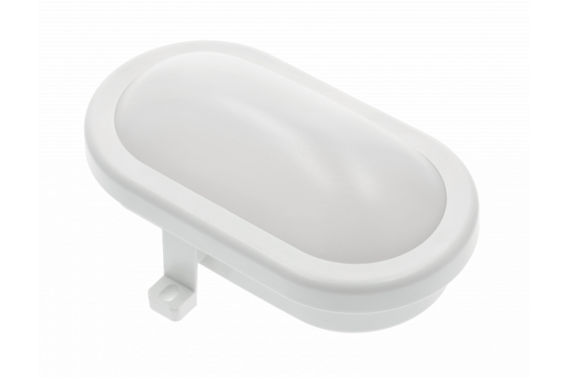 LED-kanaalarmatuur OVALIO, 5 W, 500 lm, AC 175–265 V, 50/60 Hz, PF > 0,5, RA > 80, IP54, wit 1208963087 - Set van 2