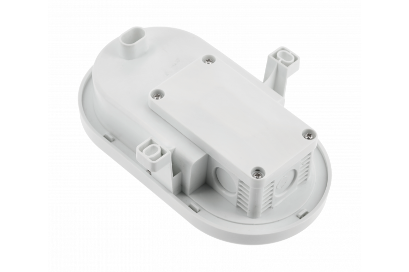 LED-kanaalarmatuur OVALIO, 5 W, 500 lm, AC 175–265 V, 50/60 Hz, PF > 0,5, RA > 80, IP54, wit 1208963087 - Set van 2