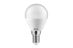 LED-lamp, B45B, SMD 2835, 4000K, E14, 6W, AC 220-240 V, stralingshoek 160°, 470 lm, 52 mA 1208963158 - Set van 9