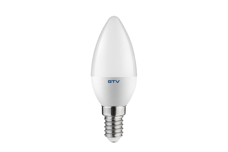 LED-lamp, C30, SMD 2835, 4000K, E14, 6W, AC 220-240 V, stralingshoek 160°, 470 lm, 52 mA 1208963159 - Set van 9