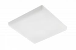 SORA LED-inbouwspot, IP54, 12 W, 1200 lm, AC 220-240 V, 50/60 Hz, 120°, 4000 K, inbouw, vierkant 1208963169 - Set van 2