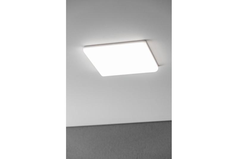 SORA LED-inbouwspot, IP54, 12 W, 1200 lm, AC 220-240 V, 50/60 Hz, 120°, 4000 K, inbouw, vierkant 1208963169 - Set van 2