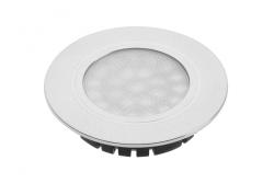 Verlichtingsarmatuur TREVI 230 V, 4 W, IP20/IP44, warmwit, aluminium, kabel 150 mm 1208963212 - Set van 2