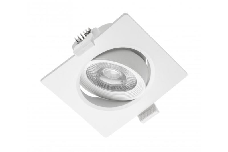 LED-armatuur VOLARE, downlight-type, 5 W, 400 lm, AC 175-250 V, 50/60 Hz, PF > 0,5, RA > 80, IP20, 38°, 4000 K 1208963243 - Set van 3