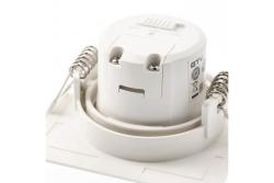 VOLARE LED-armatuur, vierkant, downlight, CCT, 7 W, 630 lm, AC 220-240 V, PF > 0,5, RA > 80, IP20, 38°, 1208963244 - Set van 2