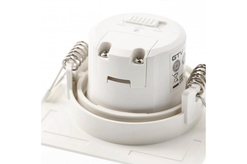 VOLARE LED-armatuur, vierkant, downlight, CCT, 7 W, 630 lm, AC 220-240 V, PF > 0,5, RA > 80, IP20, 38°, 1208963244 - Set van 2