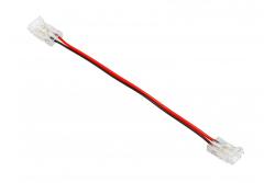 Doorzichtige bevestigingselementen voor 8 mm COB-strips met een kabel van 15 cm 1208963296 - Set van 9