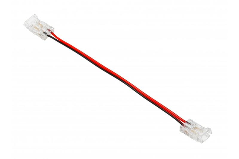 Doorzichtige bevestigingselementen voor 8 mm COB-strips met een kabel van 15 cm 1208963296 - Set van 9