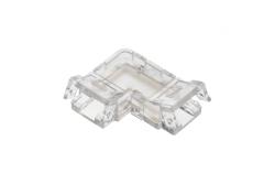 Doorzichtige connector voor COB-tapes van 8 mm, onder een hoek van 90°, 1208963301 - Set van 7