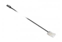 Doorzichtige connectoren voor 8 mm COB-tapes met 2 m kabel en mini-amp-stekker 1208963309 - Set van 6