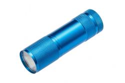 LED-zaklamp voor 3 AAA-batterijen van 1,5 V, 3 W, 150 lm, 6400 K, 22 m, IP20, blauw 1208963357 - Set van 5