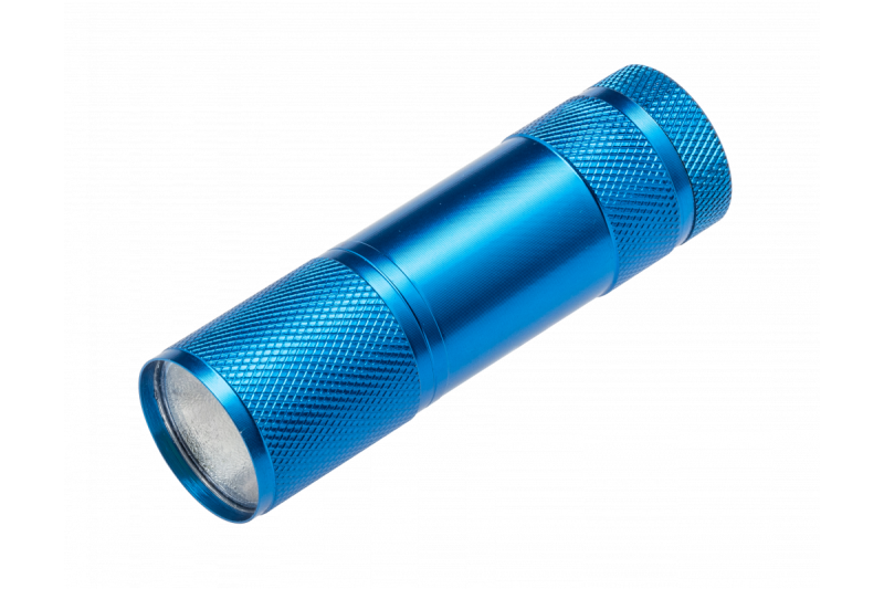 LED-zaklamp voor 3 AAA-batterijen van 1,5 V, 3 W, 150 lm, 6400 K, 22 m, IP20, blauw 1208963357 - Set van 5