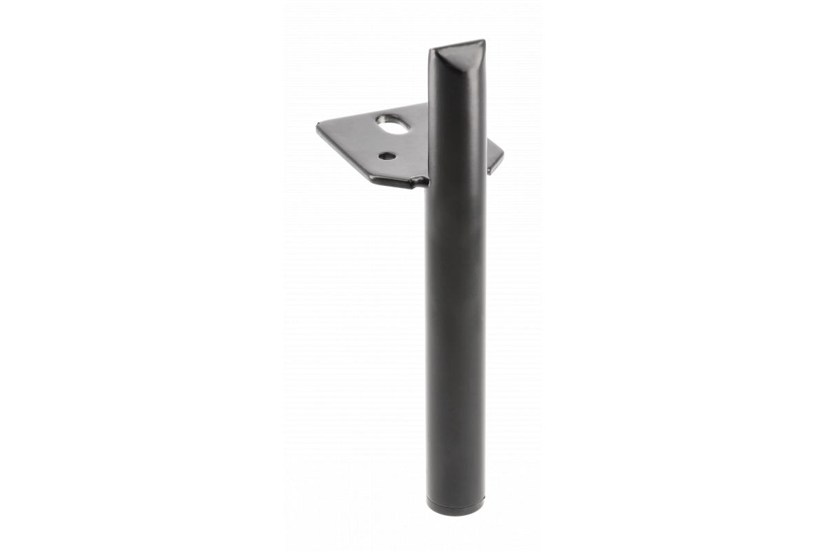 RONDA foot, height 180 mm, matt black 1208963628 - Set of 2