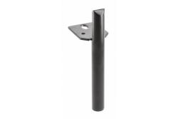 RONDA foot, height 180 mm, matt black 1208963628 - Set of 2