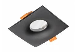 Decor Plafondspot armatuur ALESSIO IP54 vierkant zwart 1208963699 - Set van 2