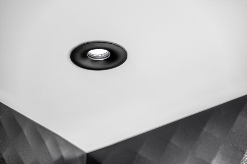 Decor Plafondspot armatuur ALESSIO IP54 rond zwart 1208963702 - Set van 3