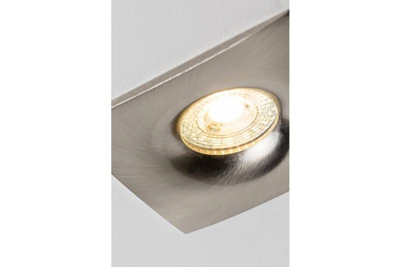 Decor Plafondspot armatuur AURORA IP20 vierkant inox/satijn. 1208963715 - Set van 2
