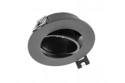 Decor Plafondspot armatuur LINTO IP20 rond Ø90x29mm zwart. 1208963726 - Set van 6