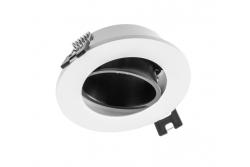 Decor Plafondspot armatuur LINTO IP20 rond Ø90x29mm wit/zwart 1208963728 - Set van 6