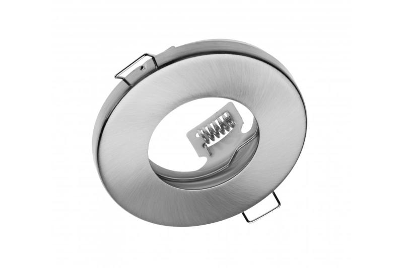 Decor Plafondspot armatuur MAREA inbouw IP54/IP20 rond inox. 1208963729 - Set van 3