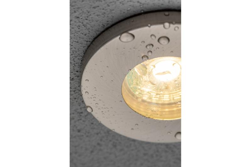 Decor Plafondspot armatuur MAREA inbouw IP54/IP20 rond inox. 1208963729 - Set van 3