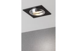 Decor MORENA plafondspot armatuur IP20 vierkant zwart 1208963731 - Set van 3