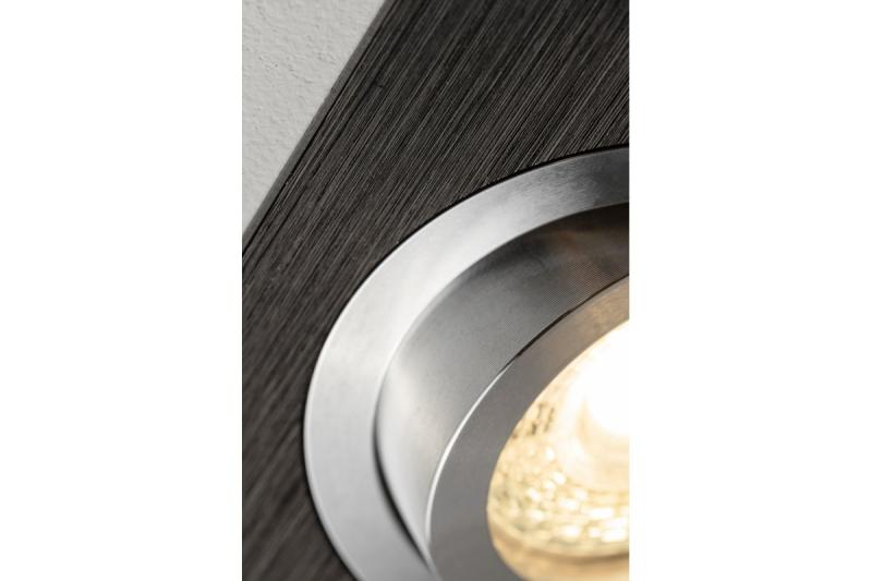 Decor MORENA plafondspot armatuur IP20 vierkant zwart 1208963731 - Set van 3