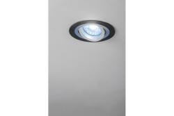 Decor MORENA plafondspot armatuur IP20 rond zwart 1208963736 - Set van 3