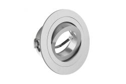 Decor MORENA plafondspot armatuur IP20 rond inox 1208963737 - Set van 3