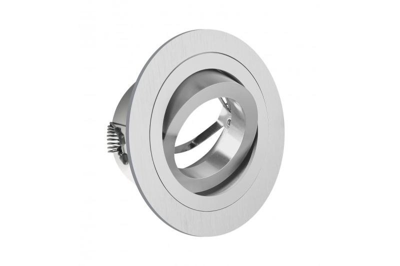 Decor MORENA plafondspot armatuur IP20 rond inox 1208963737 - Set van 3