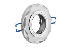 Decor BRILLANTE plafondspot armatuur glas wit kristal rond 1208963739 - Set van 3