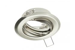 Decor Plafondspot PARMA III IP20 rond inox hoek verstelbaar. 1208963749 - Set van 5