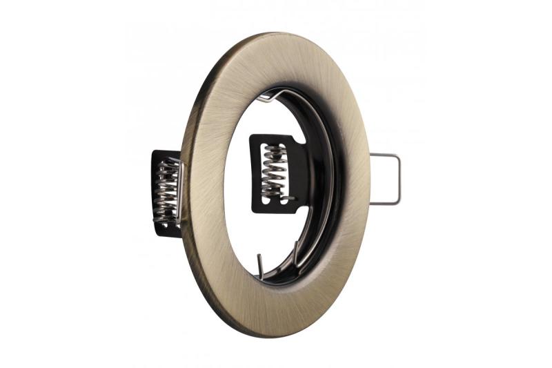 Decor PARMA plafondspot armatuur IP20 rond inox TYPE 2114 1208963764 - Set van 8