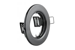 Decor PARMA plafondspot armatuur IP20 rond zwart chroom TYPE 2114 1208963766 - Set van 8