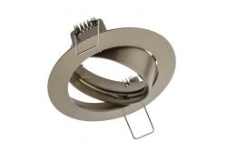 Decor PORTO-K plafondspot armatuur IP20 rond inox hoekverstelbaar TYPE 5515 1208963780 - Set van 4