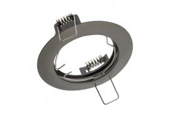 Decor PORTO plafondspot armatuur IP20 rond zwart chroom TYPE 5514 1208963789 - Set van 5