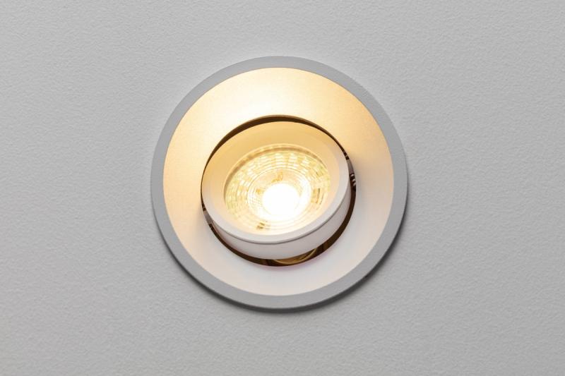Decor Plafondarmatuur SALTO inbouw IP20 ronde witte behuizing 1208963800 - Set van 2