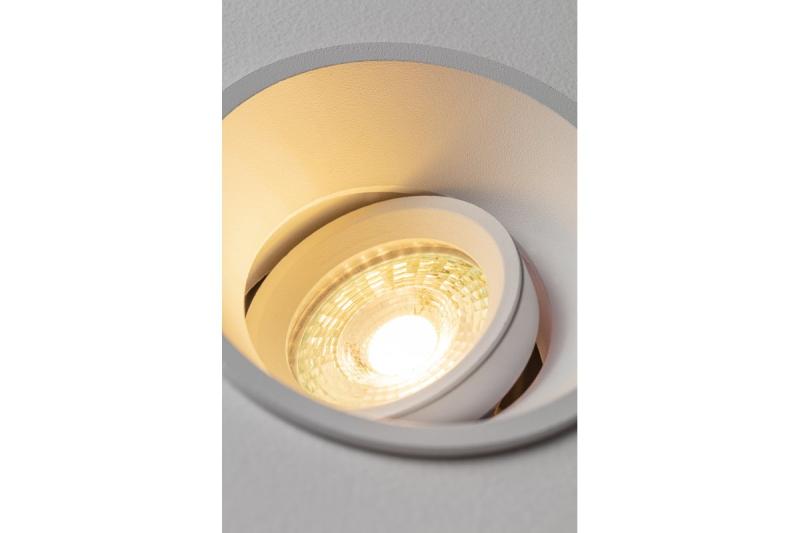 Decor Plafondarmatuur SALTO inbouw IP20 ronde witte behuizing 1208963800 - Set van 2