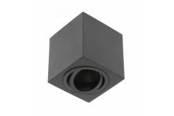 Decor Luminaire de plafond AVEIRO BIS en aluminium 80x80x90mm IP20 max 20W carré noir. 1208963836 - Lot de 2