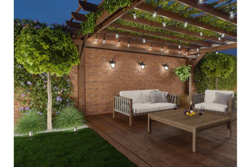 Decor Tuinarmatuur DIEGO GU10 MAX. 35W IP65 AC220-240V 50/60Hz grijs. 1208963866 - Set van 2