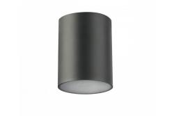 Decor Luminaire de plafond LENTO alum 100x130 IP54 MAX.35W graphite rond 1208963924 - Lot de 2