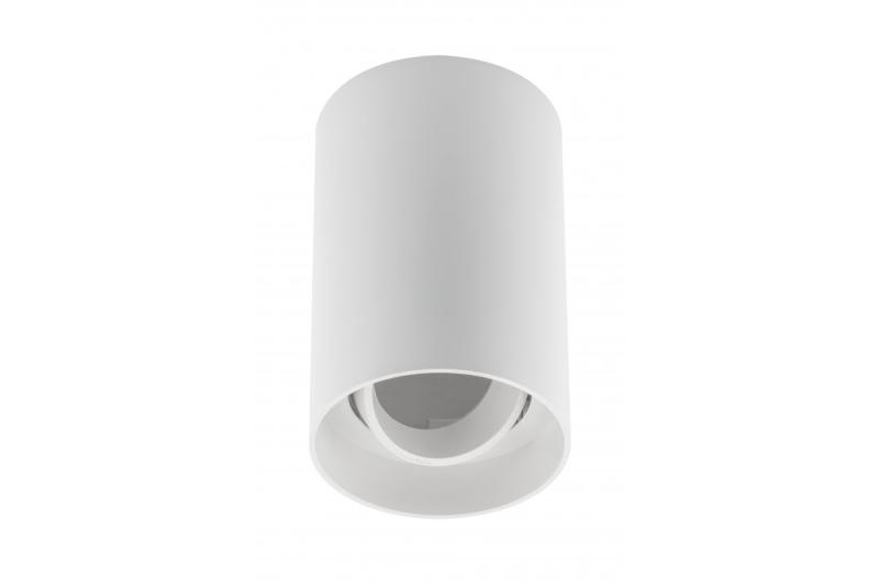 Decor Plafondlamp armatuur RESTO PC φ80x125mm IP20 max 20W rond wit. 1208963986 - Set van 3