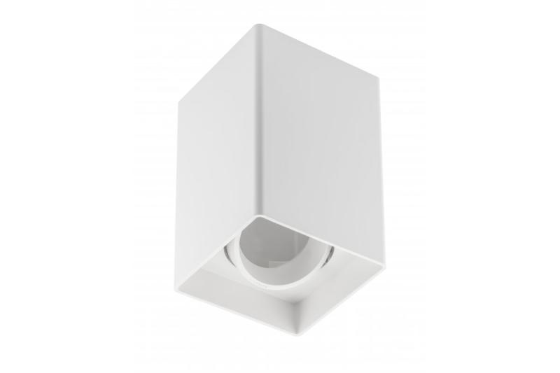 Decor Plafondlamp armatuur RESTO PC 80x80x125mm IP20 max 20W vierkant wit. 1208963988 - Set van 3