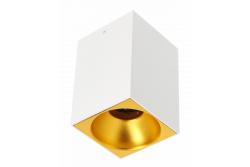 Decor Luminaire de plafond TENSA alum. 90x90x140 IP20 GU10 carré blanc. 1208964021 - Lot de 2