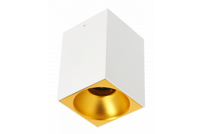 Decor Plafondarmatuur TENSA alum. 90x90x140 IP20 GU10 vierkant wit. 1208964021 - Set van 2