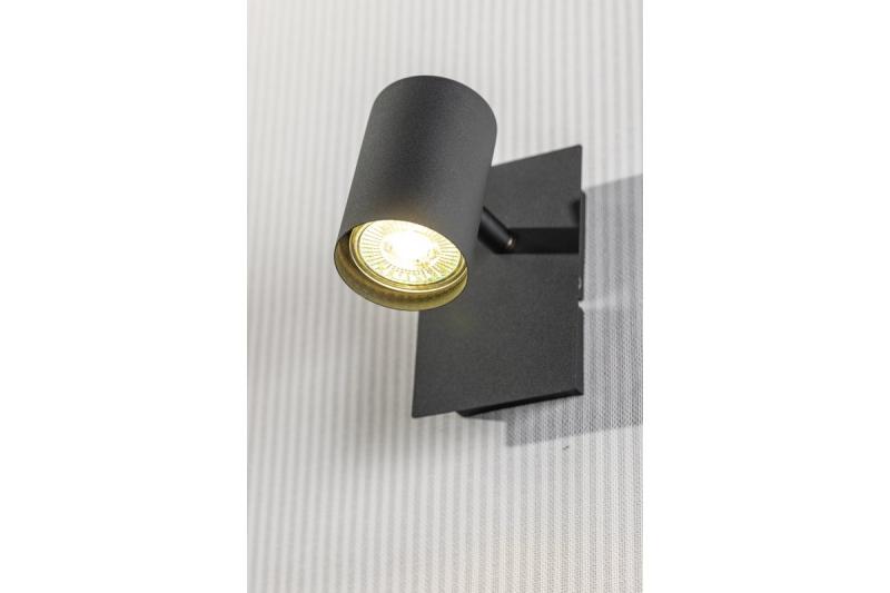 Decor Plafondarmatuur VENETO IP20 max. 20W 1 x GU10 rond zwart. 1208964036 - Set van 2
