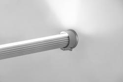 Premium rozet voor LED-profiel GLAX-staaf, verpakt per 2 stuks in een zak 1208964202 - Set van 5
