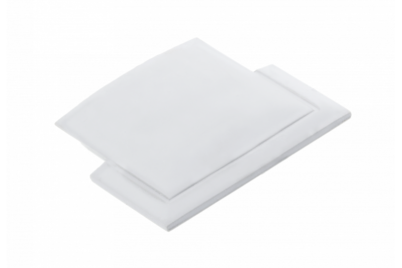 GLAX LED-profielkap wit (10 stuks in blisterverpakking) 1208964244 - Set van 4